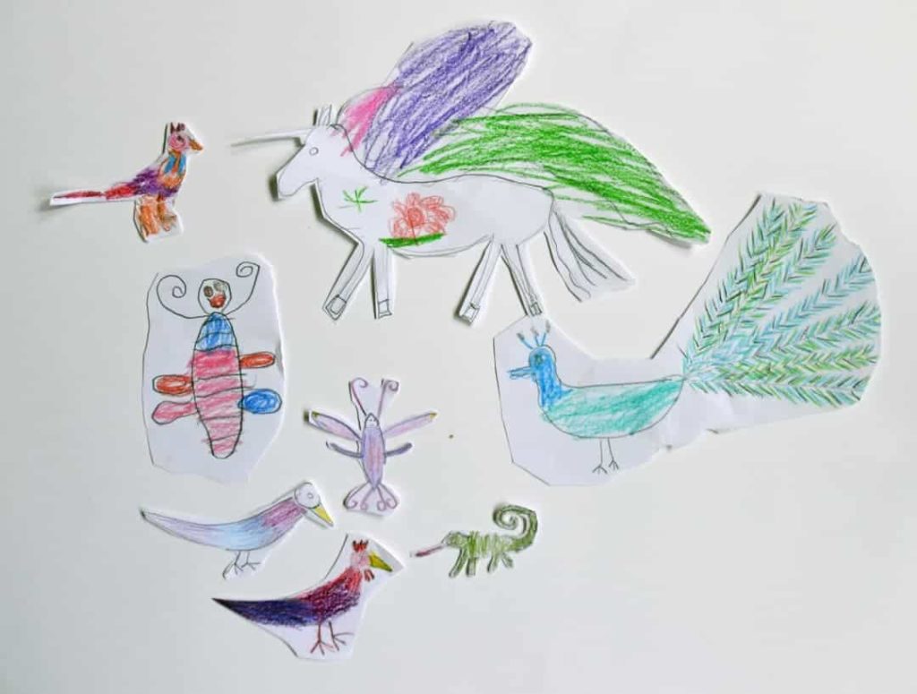 Kuenstlerisch begabte Kinder
