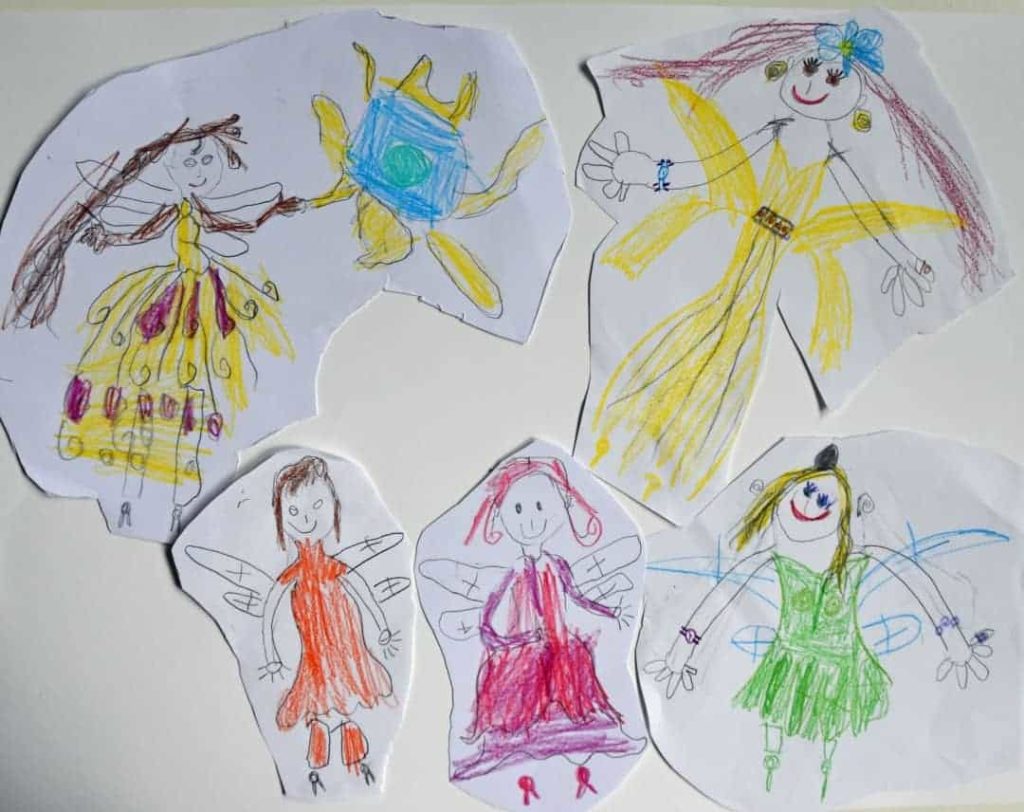 Kuenstlerisch begabte Kinder